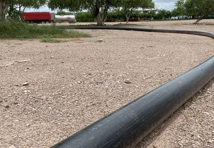 Instalación de Tubería Pexgol para el Transporte de Agua con Sólidos (plumas, huesos, vísceras, etc.)
